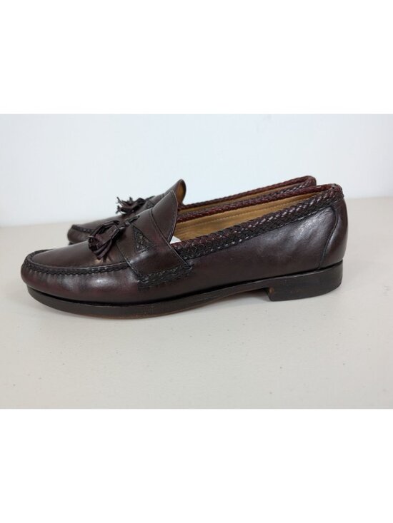 Allen Edmonds Maxfield leather brown loafer\'s men\'s size 12B main image 5
